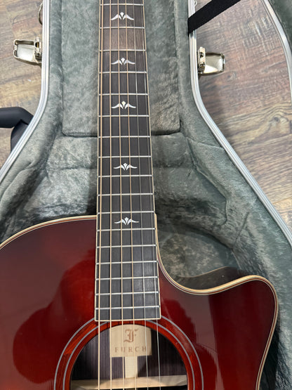 Furch Master's Choice Orange OMc-SR SPA SB Sunburst Sikta Spruce over Indian Rosewood LR Baggs Stage Pro Anthem Hardshell Case