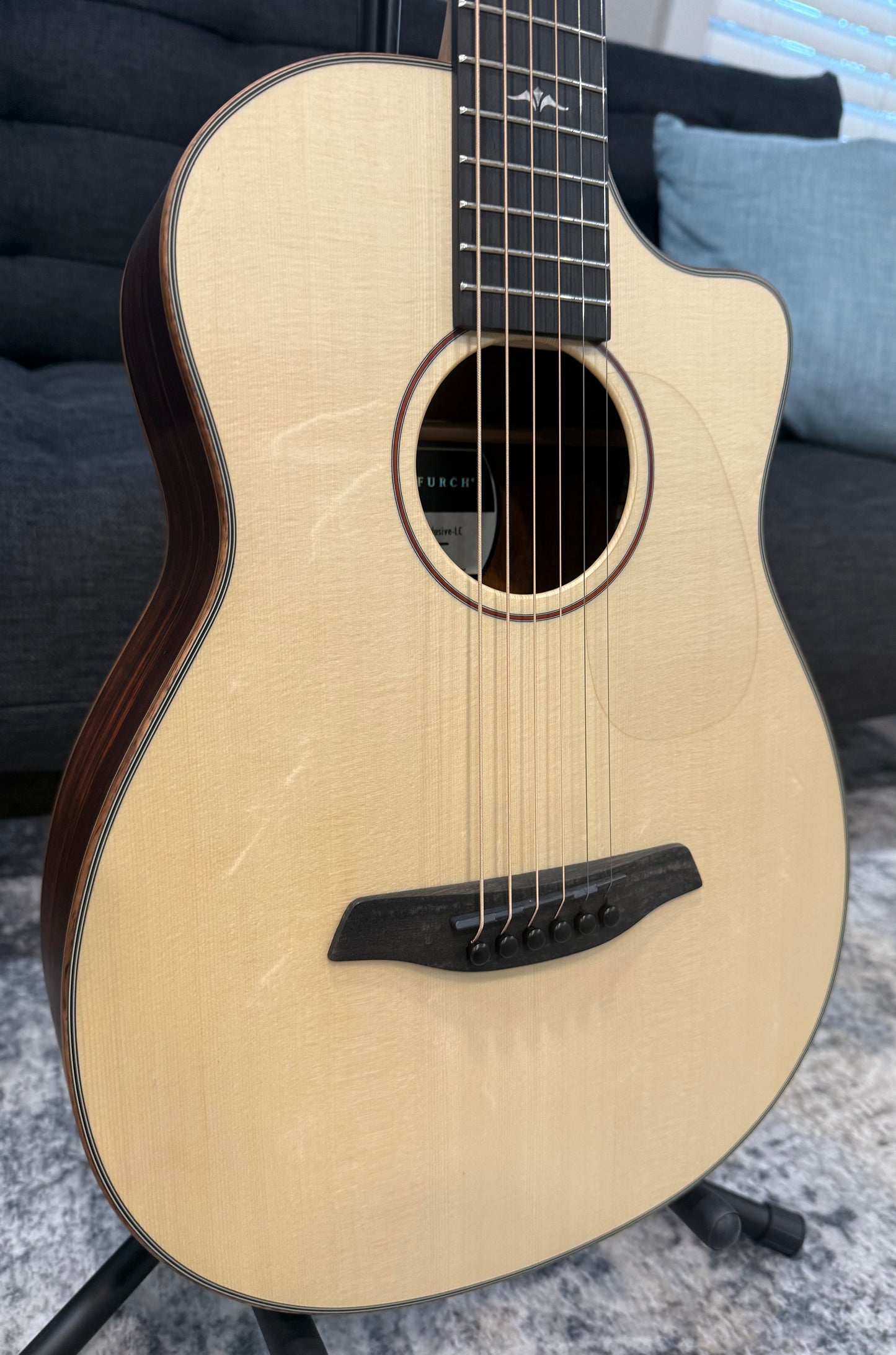 Furch Pioneer Exclusive-LC Alpine Spruce/Cocobolo Travel Acoustic Guitar Very Limited Edition