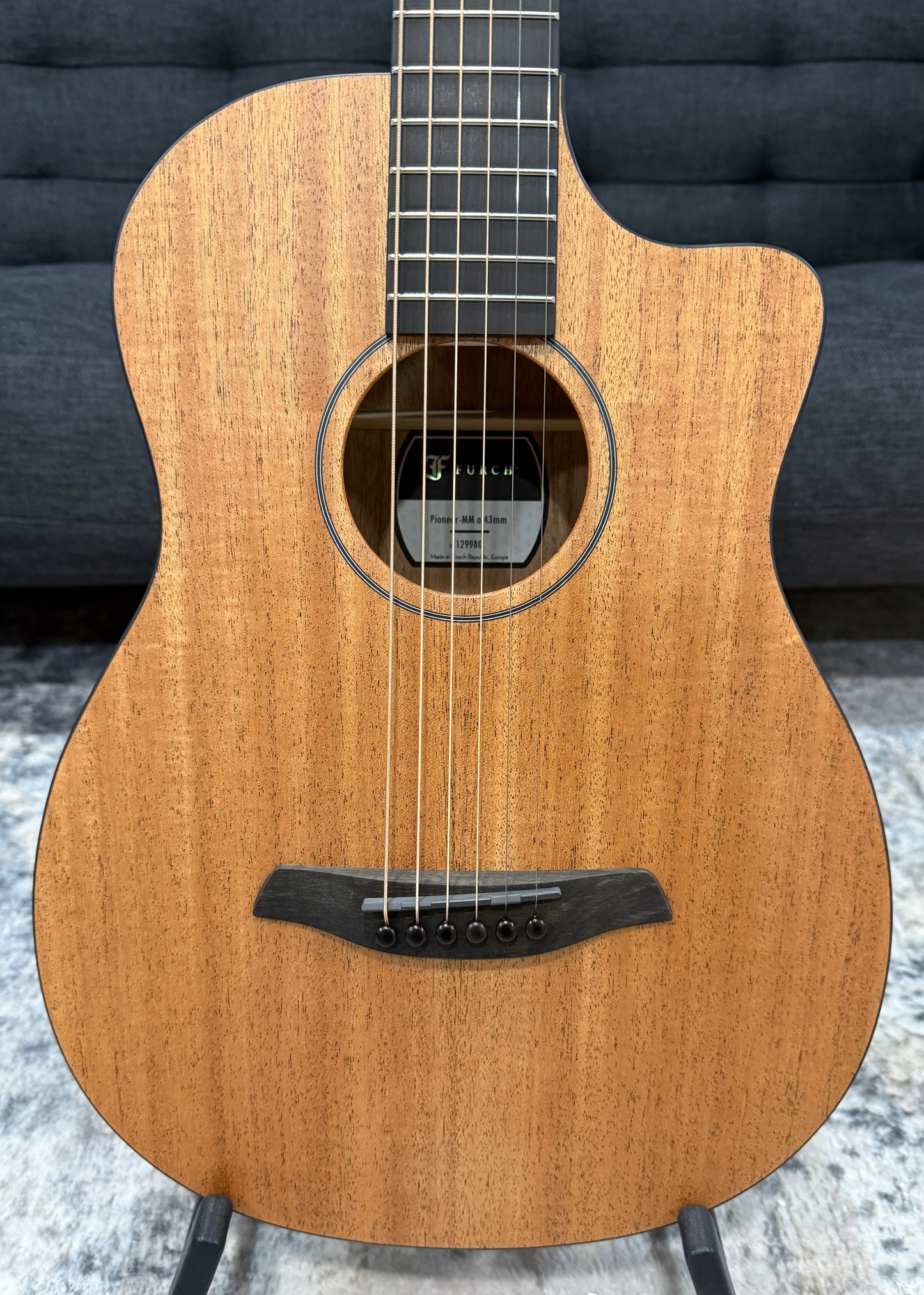 Furch Pioneer-MM 43 - African Mahogany Travel Acoustic Guitar 43mm (1 11/16") nut width