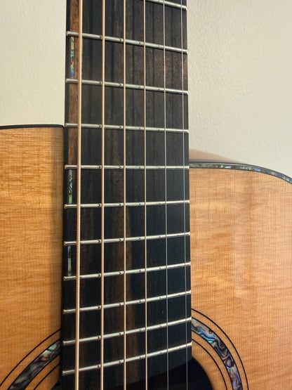 Dowina Aura - Old Stock Sitka Bearclaw Spruce/Macacuba with LR Baggs Anthem and custom Italian Hardshell Case