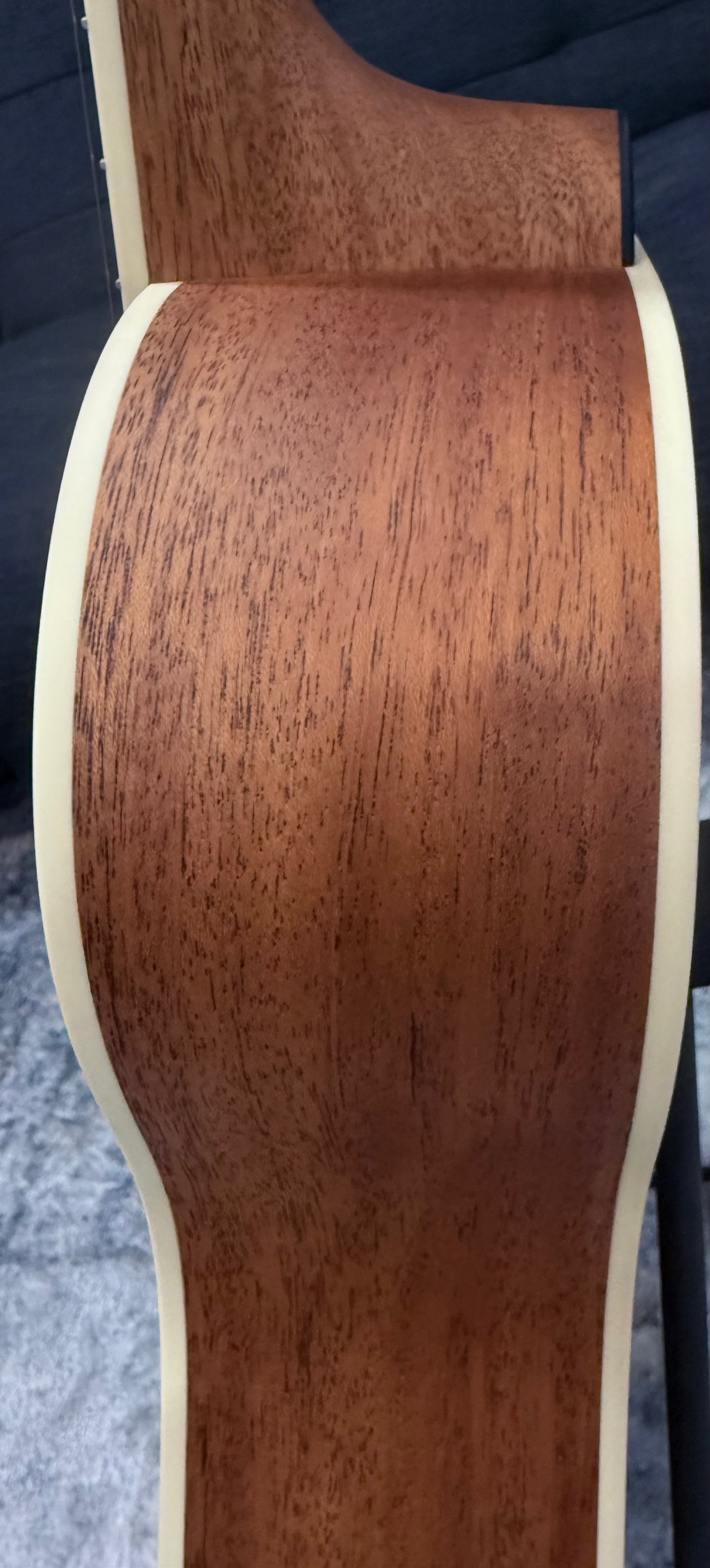 Dowina Mahogany Bona Vida - Cedar/Mahogany Parlor Sized Acoustic Guitar with Hardshell Case