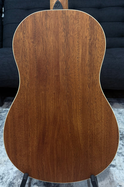 Dowina Mahogany Bona Vida - Cedar/Mahogany Parlor Sized Acoustic Guitar with Hardshell Case