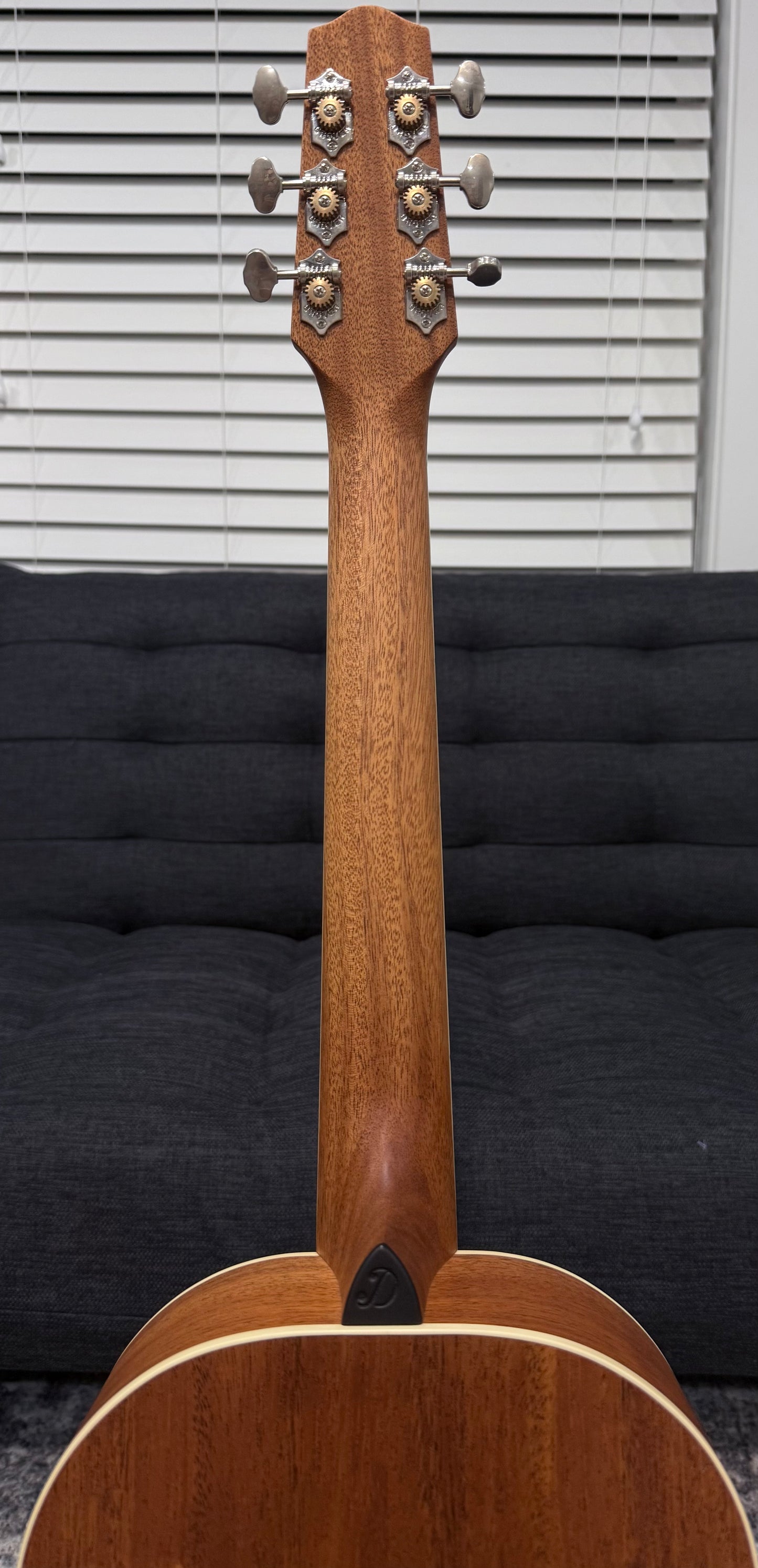 Dowina Mahogany Bona Vida - Cedar/Mahogany Parlor Sized Acoustic Guitar with Hardshell Case