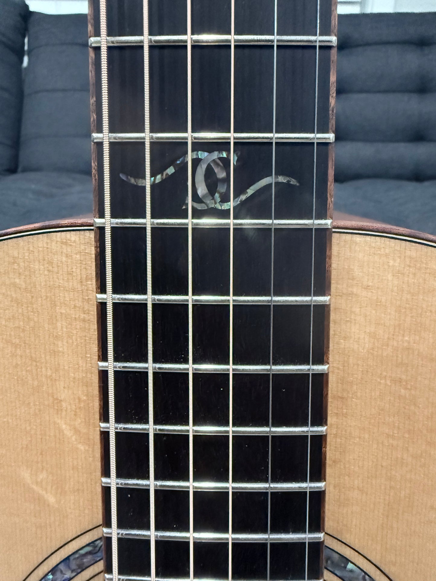 Dowina Cocobola Bona Vida Acoustic Guitar Old Stock Sitka/Cocobolo Parlor Sized with Custom Italian Hardshell Case