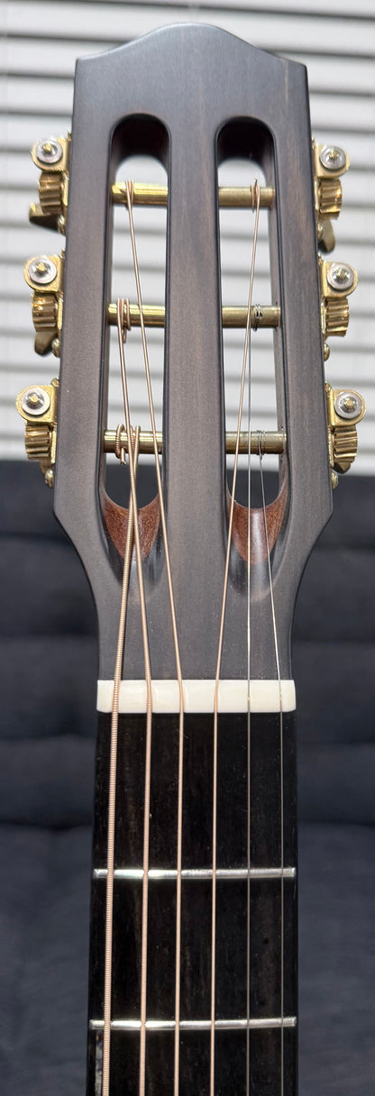 Dowina Aura - Old Stock Sitka Bearclaw Spruce/Macacuba with LR Baggs Anthem and custom Italian Hardshell Case