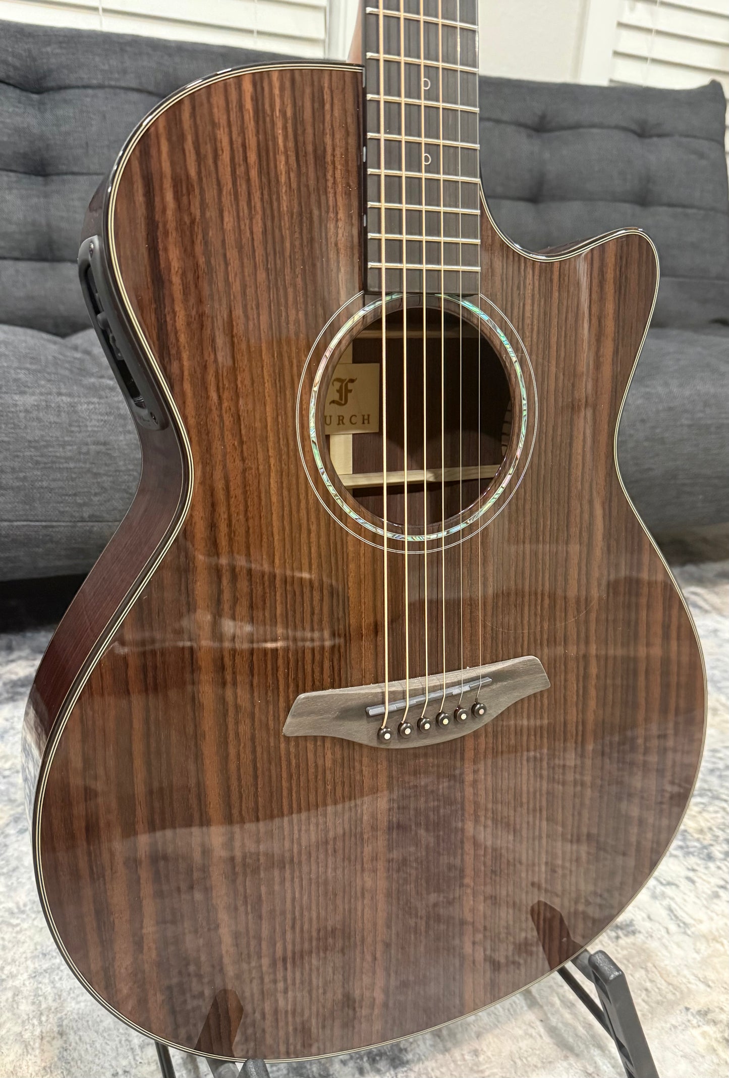Furch Dark Yellow Gc-RR SPA - (New old stock - huge value) All Indian Rosewood, LR Baggs Stagepro Anthem w/ Hardshell Case