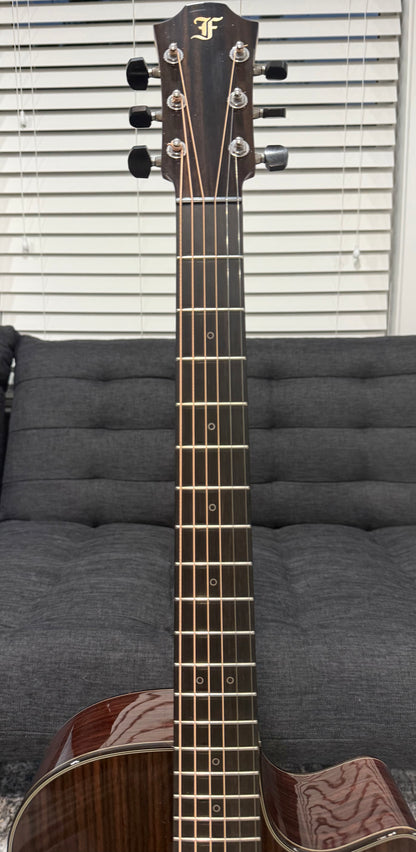 Furch Dark Yellow Gc-RR SPA - (New old stock - huge value) All Indian Rosewood, LR Baggs Stagepro Anthem w/ Hardshell Case