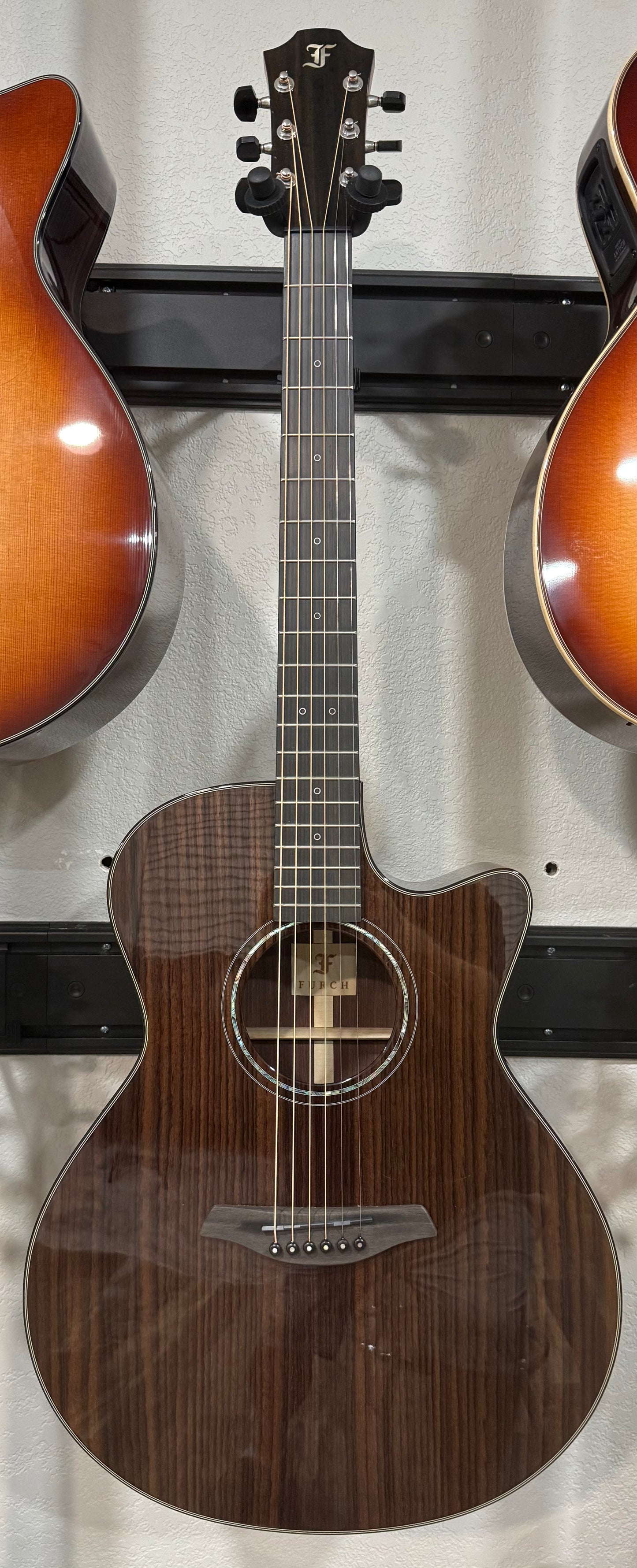 Furch Dark Yellow Gc-RR SPA - (New old stock - huge value) All Indian Rosewood, LR Baggs Stagepro Anthem w/ Hardshell Case