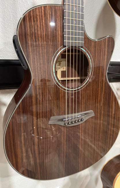 Furch Dark Yellow Gc-RR SPA - (New old stock - huge value) All Indian Rosewood, LR Baggs Stagepro Anthem w/ Hardshell Case