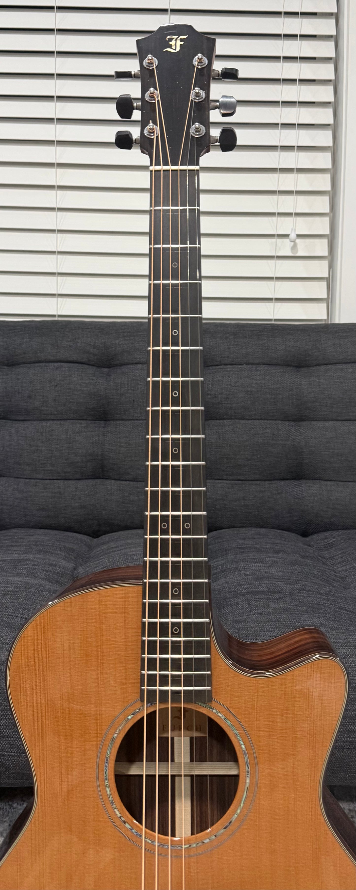 Furch Yellow Gc-CR SPA - (New old stock) Master's Choice Western Red Cedar over Indian Rosewood /w Hardshell case LR Baggs StagePro Anthem