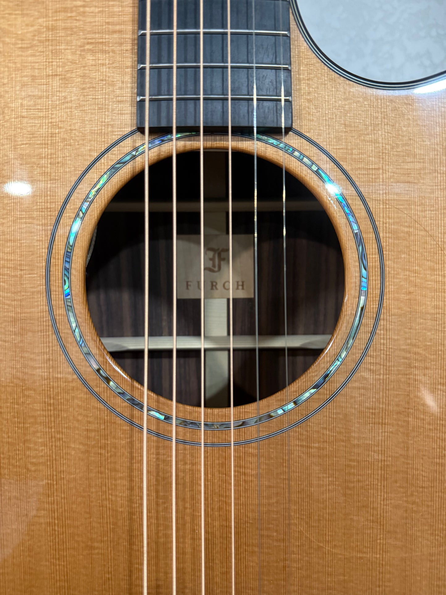 Furch Yellow Gc-CR SPA - (New old stock) Master's Choice Western Red Cedar over Indian Rosewood /w Hardshell case LR Baggs StagePro Anthem