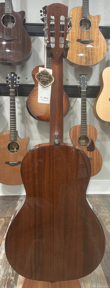 Alvarez Masterworks MP66e Shadowburst - All Mahogany Parlor Acoustic Electric Guitar