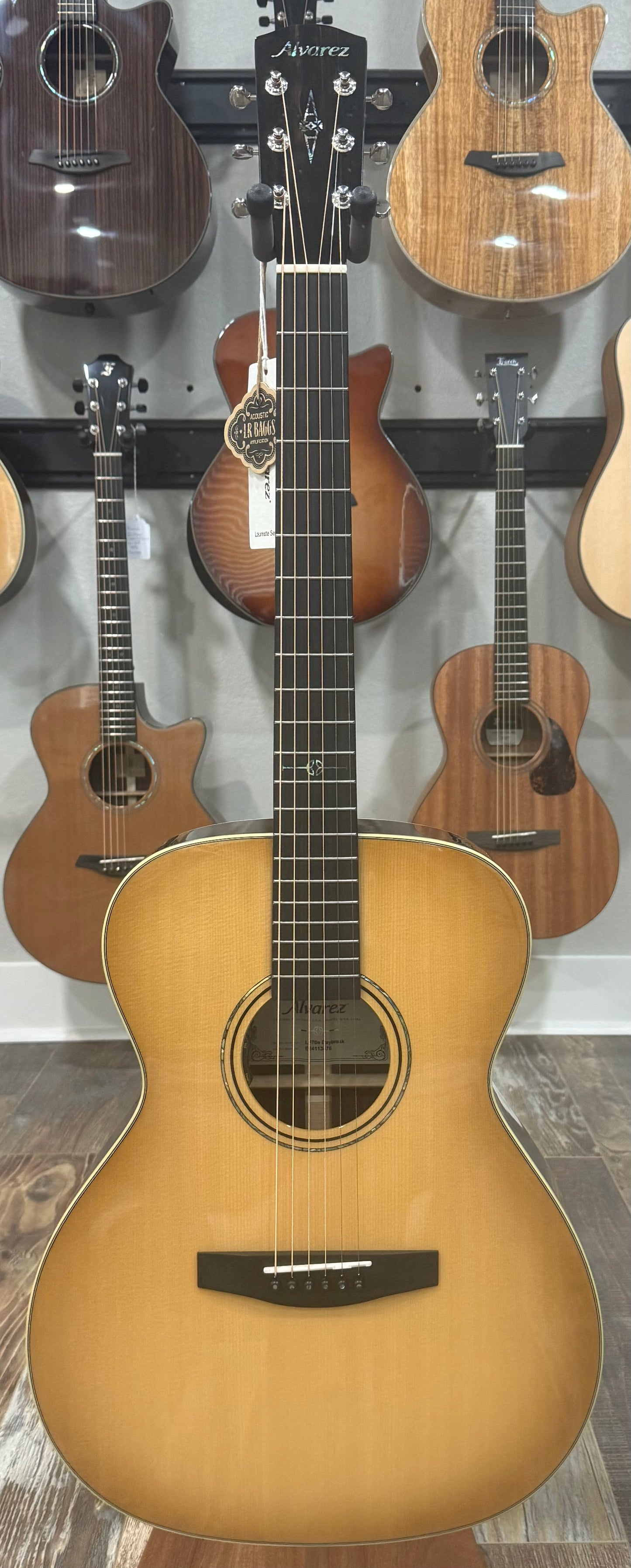 Alvarez Laureate LF70e Daybreak - Spruce/Rosewood Folk/OM Acoustic Electric Guitar