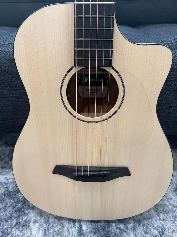 Furch Pioneer-EM 43 VTC - Engelmann Spruce/African Mahogany Travel Acoustic Guitar
