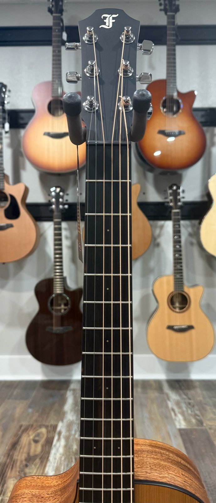 Furch Pioneer-CM LH - Western Red Cedar/African Mahogany Travel Acoustic Guitar **Left-Handed** **CNR Active Kit included** #134388
