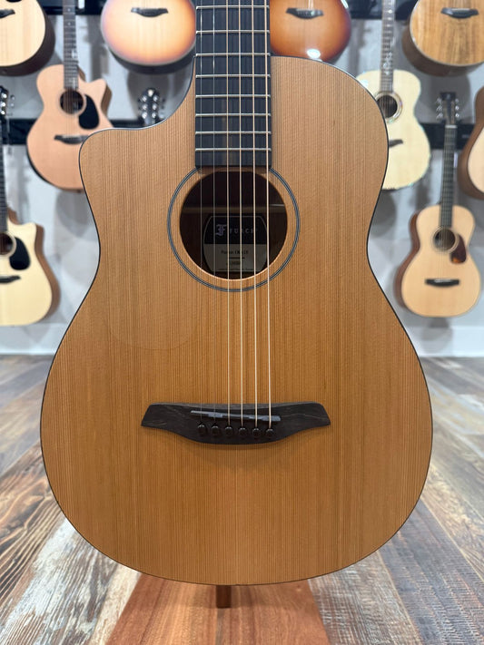 Furch Pioneer-CM LH - Western Red Cedar/African Mahogany Travel Acoustic Guitar **Left-Handed** **CNR Active Kit included** #134388