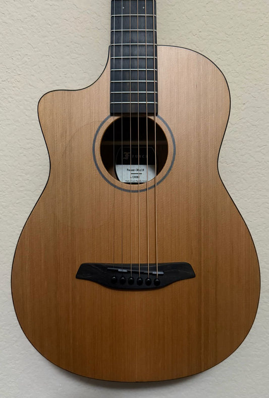 Furch Pioneer-CM LH - Western Red Cedar/African Mahogany Travel Acoustic Guitar **Left-Handed** **CNR Active Kit included** #134388