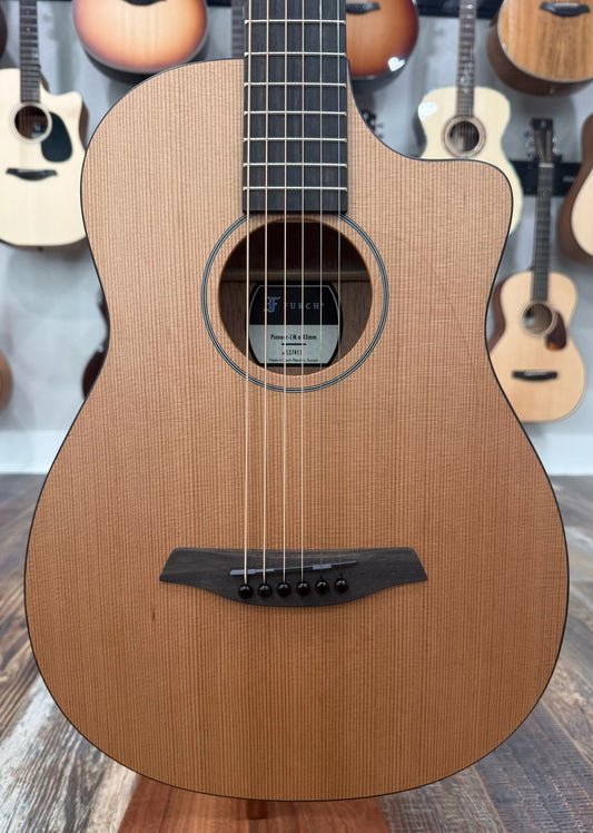 Furch Pioneer-CM 43 - Western Red Cedar/African Mahogany Travel Acoustic Guitar **43mm / 1 11/16" nut width** **CNR Active Kit included** #137411