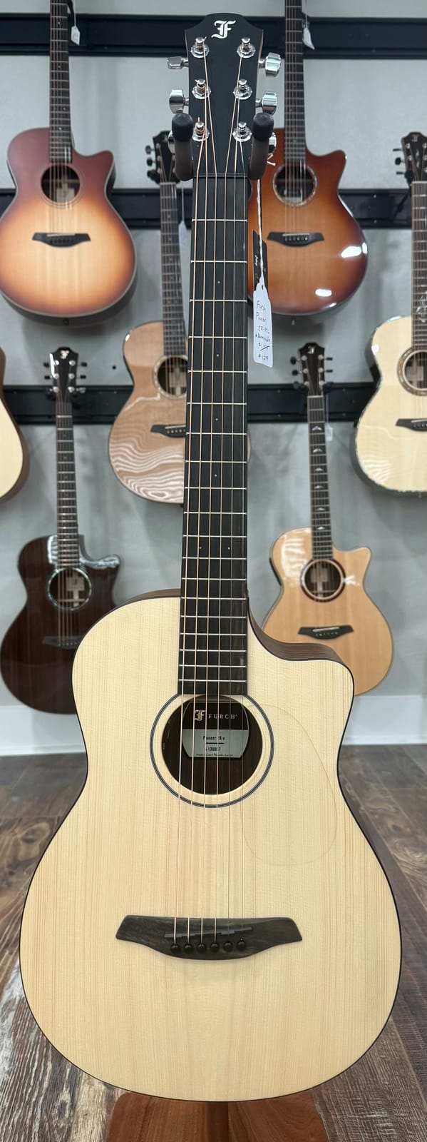 Furch Pioneer-ER VTC **Blemished/B-Stock - Price Reduced** - Engelmann Spruce/Indian Rosewood LR Baggs Pickup Travel Acoustic Guitar