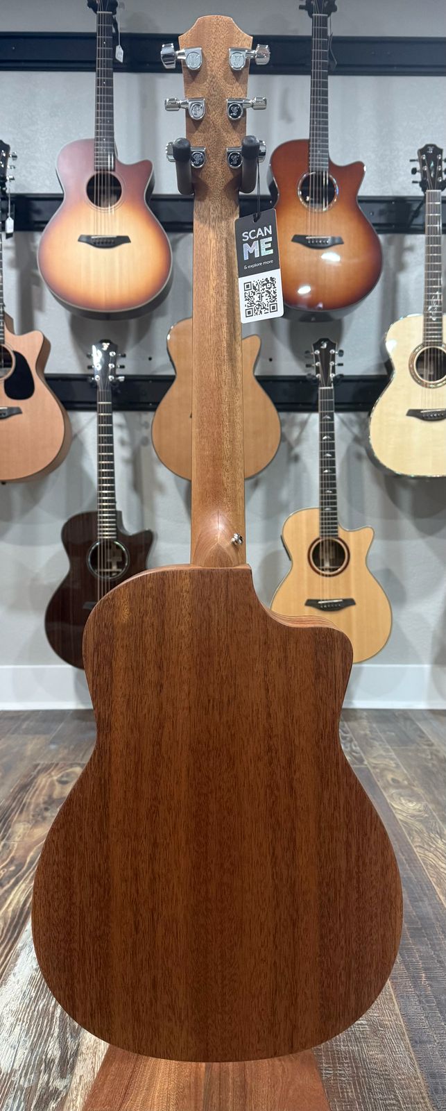 Furch Pioneer-CM LH - Western Red Cedar/African Mahogany Travel Acoustic Guitar **Left-Handed** **CNR Active Kit included** #134388