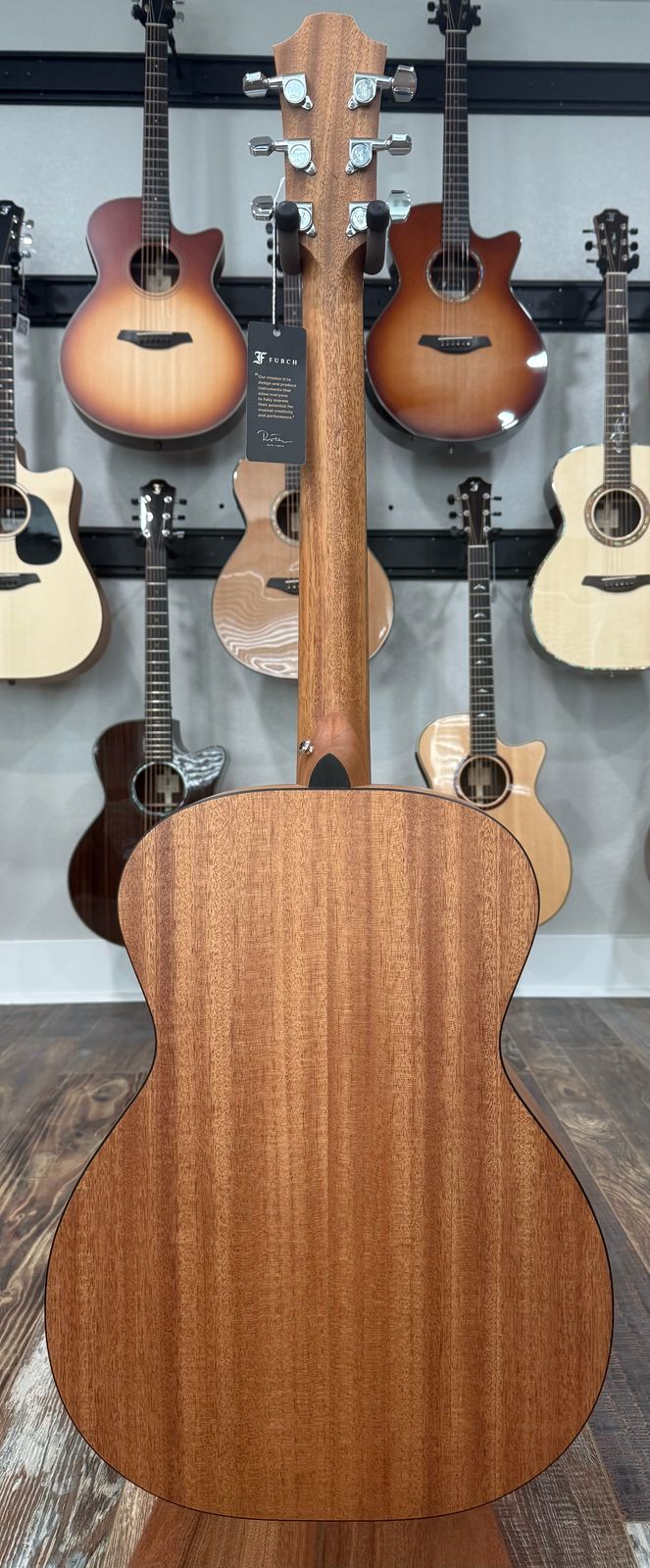 Furch Blue OM-MM a - All Solid African Mahogany **CNR Active** w/ Bag