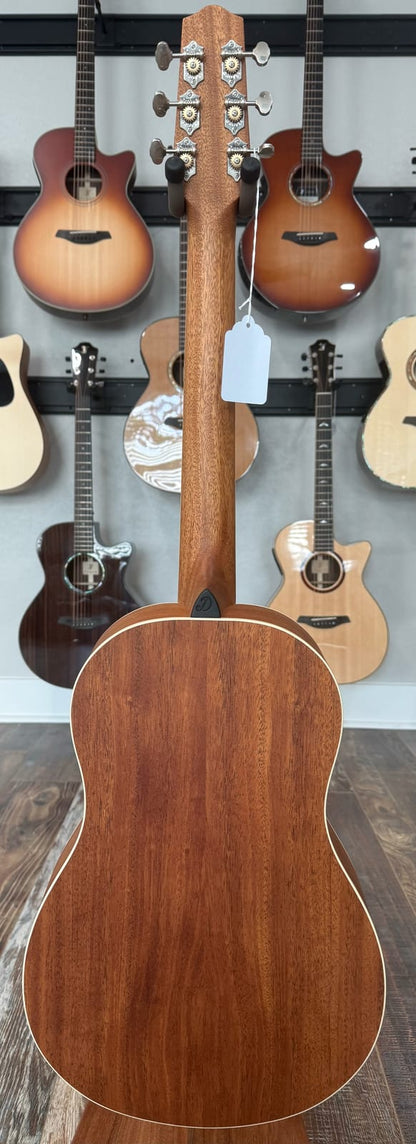 Dowina Mahogany Bona Vida - Cedar/Mahogany Parlor Sized Acoustic Guitar with Hardshell Case