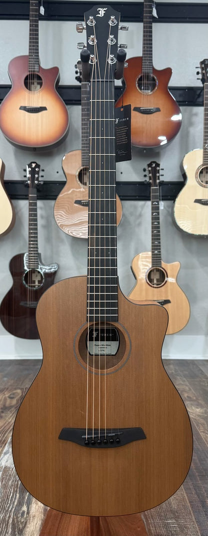 Furch Pioneer-CM 43 - Western Red Cedar/African Mahogany Travel Acoustic Guitar **43mm / 1 11/16" nut width** **CNR Active Kit included** #137412