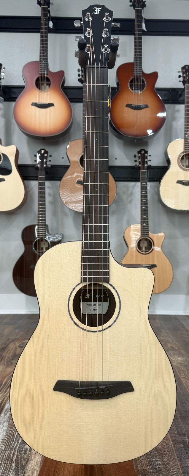 Furch Pioneer-ER 43 - Engelmann Spruce/India Rosewood Travel Acoustic Guitar **43mm / 1 11/16" nut width** **CNR Active Kit included** #136527