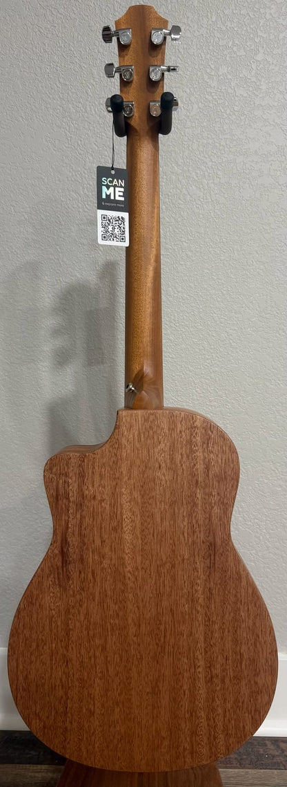 Furch Pioneer-CM 43 - Western Red Cedar/African Mahogany Travel Acoustic Guitar **43mm / 1 11/16" nut width** **CNR Active Kit included** #137411