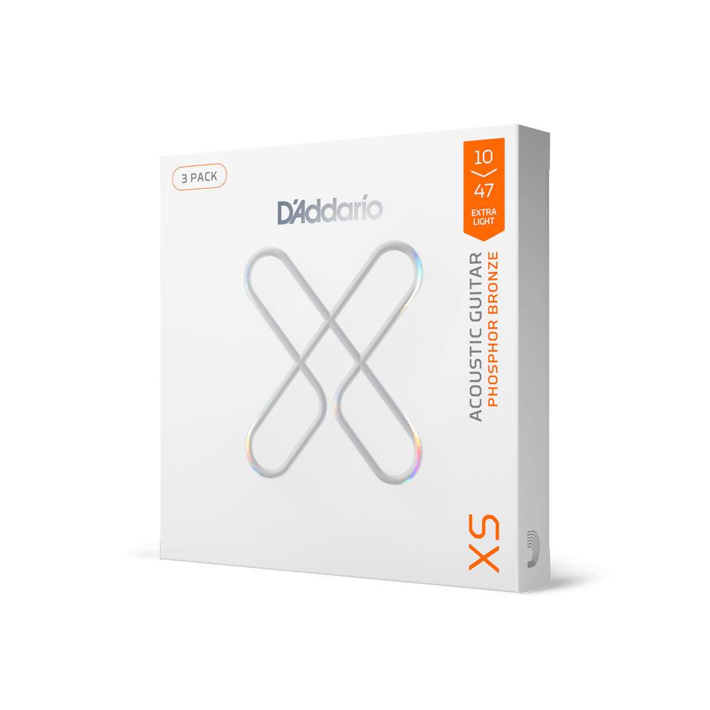 D'Addario XS Phosphor Bronze Acoustic Guitar Strings