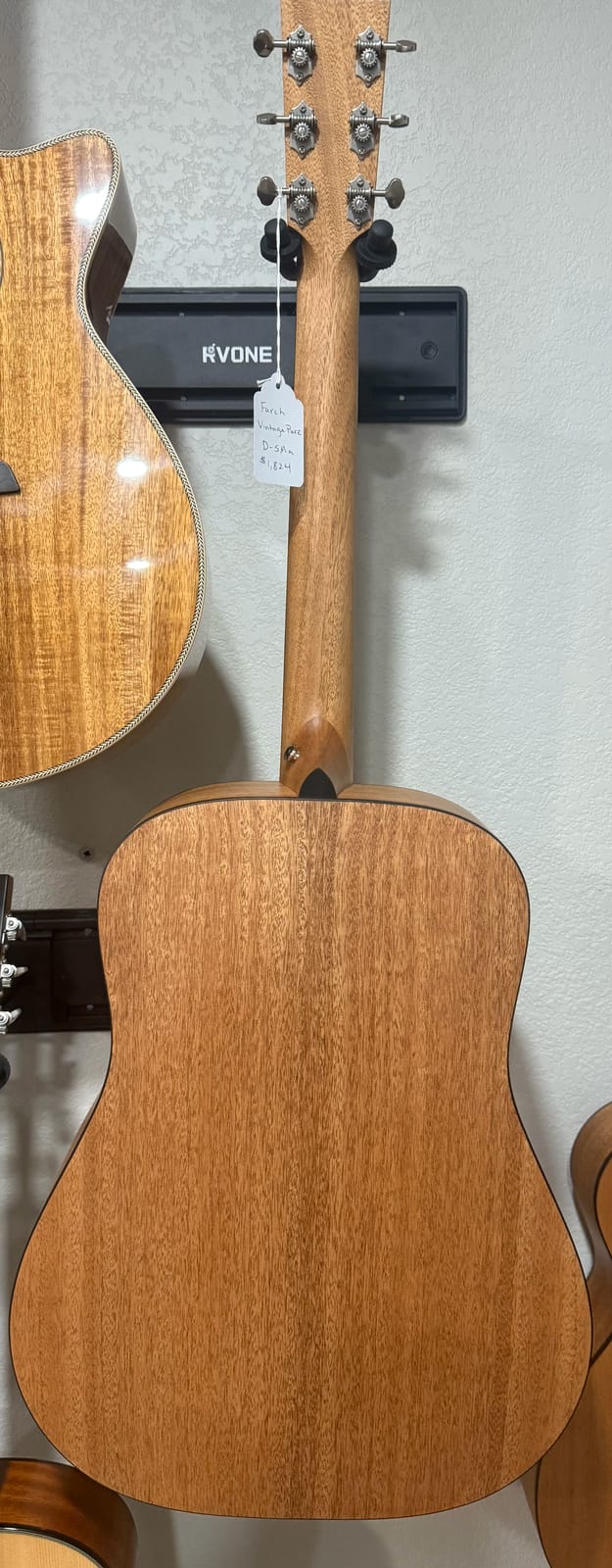 Furch Vintage Pure D-SM a Sikta Spruce over African Mahogany *CNR Active* w/ Bag *Includes CNR Active Kit ($55 Value)*