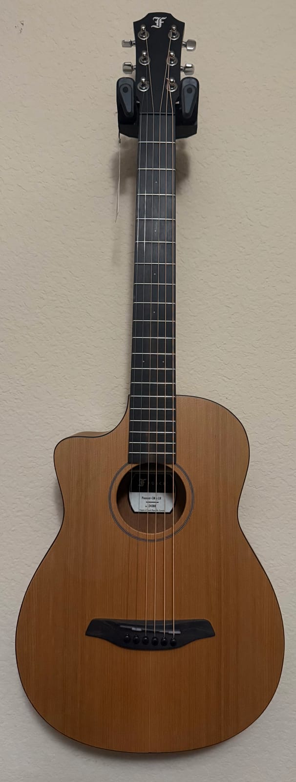 Furch Pioneer-CM LH - Western Red Cedar/African Mahogany Travel Acoustic Guitar **Left-Handed** **CNR Active Kit included** #134388