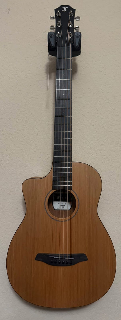 Furch Pioneer-CM LH - Western Red Cedar/African Mahogany Travel Acoustic Guitar **Left-Handed** **CNR Active Kit included** #134388