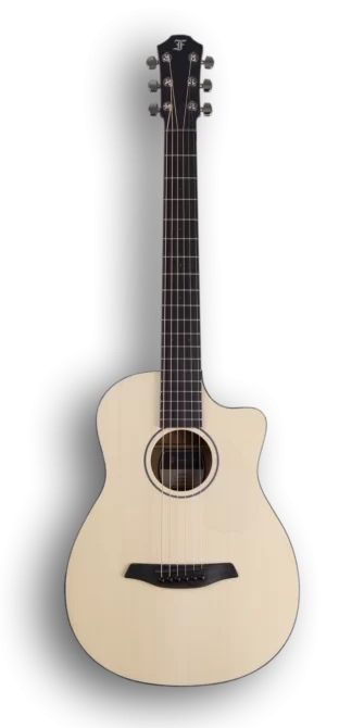 Furch Pioneer-EM 43 VTC - Engelmann Spruce/African Mahogany Travel Acoustic Guitar