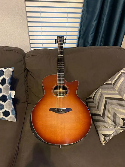 Furch Yellow Deluxe Gc-CR a Sunburst Western Red Cedar over Indian Rosewood *CNR Active* /w Hardshell case