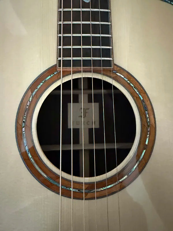 Furch Red OM-LR Alpine (New old stock) Spruce over Indian Rosewood Koa Binding Abalone Purfling Hardshell Case